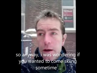 Xmas 2010 The Hague Postcard for Eri and Tara