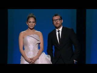 Jennifer Lopez and Sam Worthington 2010 Oscar