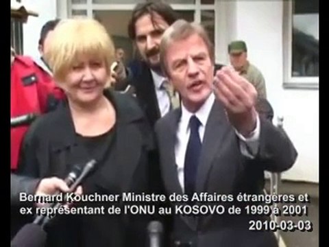 Enquête trafic d'organes au Kosovo - Le rire de Kouchner