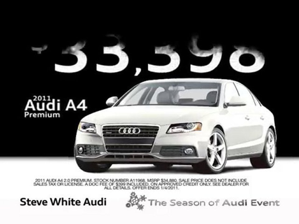 2011 Audi A4-Greenville SC-Steve White Audi