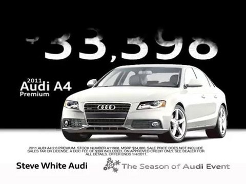 2011 Audi A4-Greenville SC-Steve White Audi