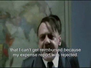 Hitler Does An Expense Report