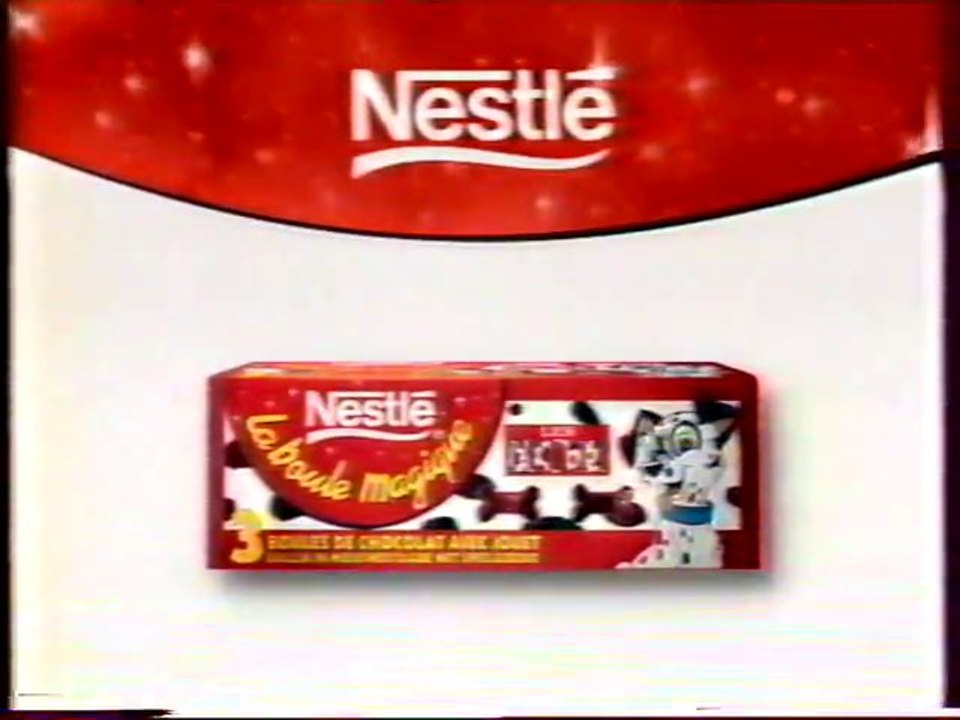 Publicité La Boule Magique Néstlé 1997