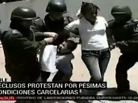 Reclusos protestan por pésimas condiciones carcelarias en C