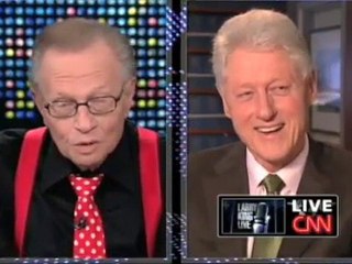 Bill Klinton @ Larry King Show