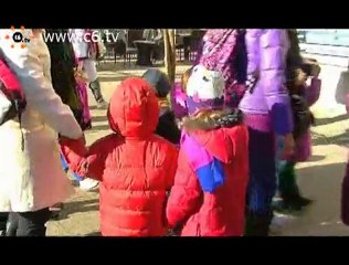 Freddo e gelo anche a Roma: 'Se lo tenemo!'