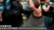 Policía de Puerto Rico reprime a estudiantes universitarios