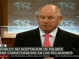 Advierte EE.UU. a Venezuela sobre aceptación de Larry Palmer