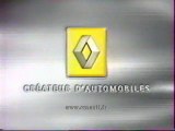 Publicité Euro Ncap Renault 2001