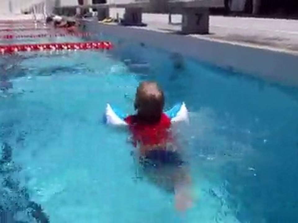 Le saut du guerrier en bassin Olympique