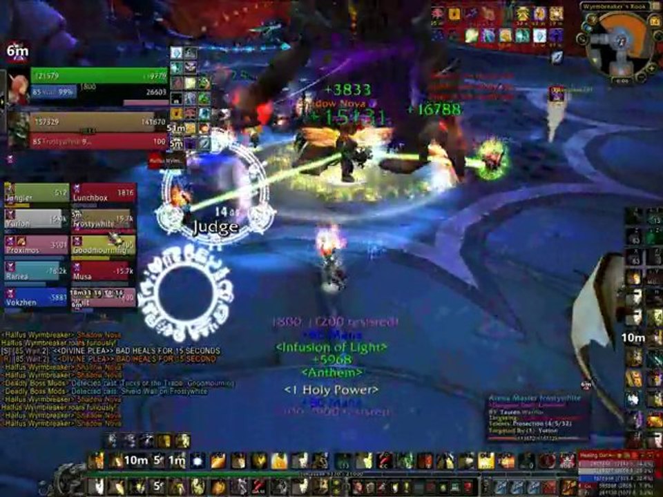 Dungeon Team Extreme vs Halfus Wyrmbreaker 10m Normal