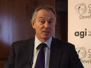 Afrique: pour Tony Blair il faut s'inspirer de la Chine