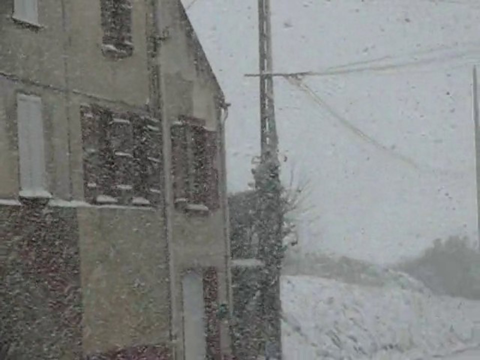Picardie verte ; tempête de neige