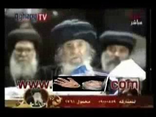 البابا شنوده النظافه والتناول بالملعقه خطيئه كبيره جداااااا