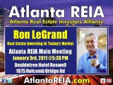 Ron LeGrand will be at Atlanta REIA on Jan 3, 2011. Join Us!
