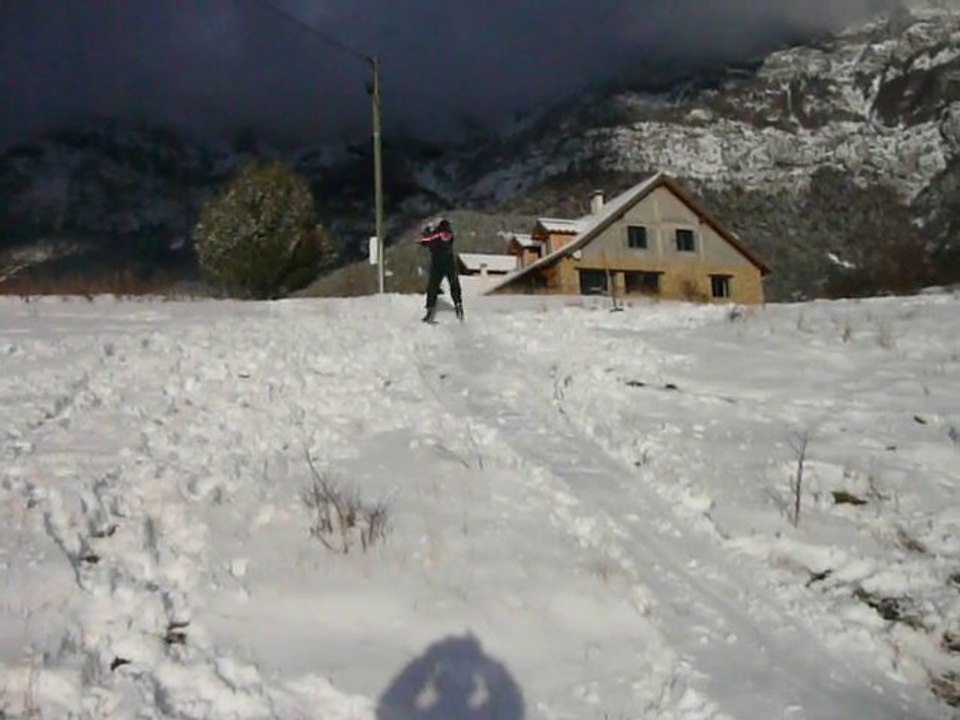 session ski 2 180 rate avec des ski de l'an 40