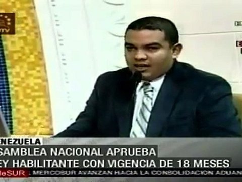 Aprueban Ley Habilitante en Venezuela para atender emergencia por lluvias