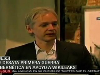 Se desata primera guerra cibernética en apoyo a Wikileaks