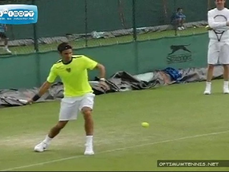 Roger Federer Footwork