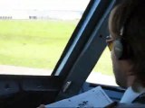 Atterrissage Paris-Orly Cockpit A319