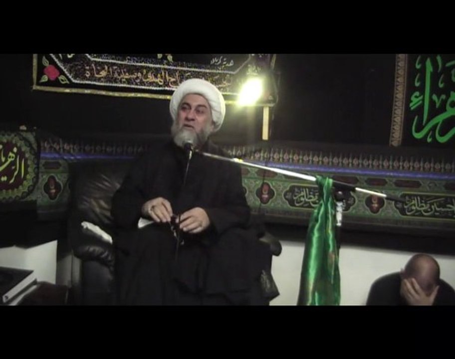 الشيخ ابوباقر ليلة الرابع/ حسينية الزهراء ج3