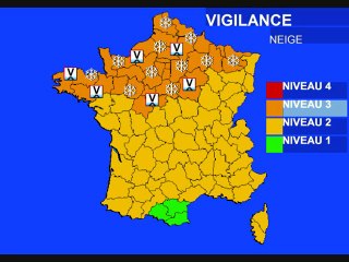 Météo 19 décembre 2010: Alerte neige !