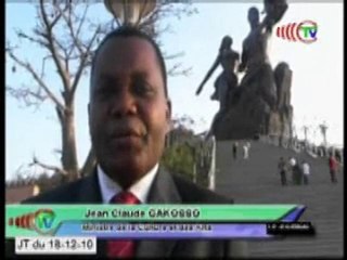 Découverte du monument du cinquantenaire à Dakar