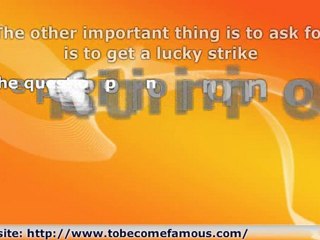 I Want To Become Famous Now