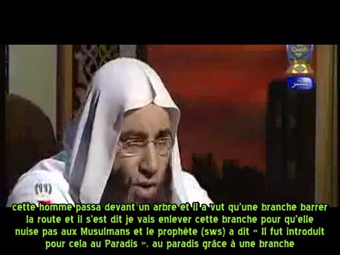 Il est entrer au Paradis graçe à une branche !!