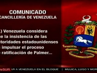 Venezuela rechaza posible nombramiento de Palmer como embajador de EE.UU.