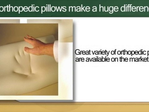 Say Goodbye To Neck Pain With An Orthopedic Pillow
