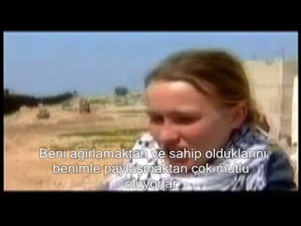 Rachel Corrie Gazze'yi, katil İsrail'i Anlatıyor