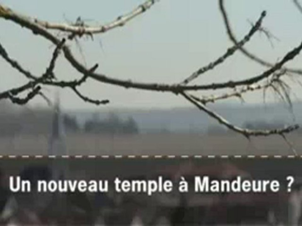 Un nouveau temple à Mandeure