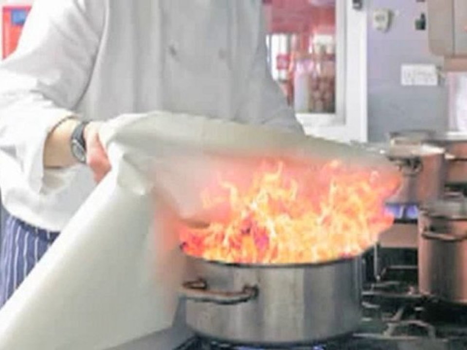 How To Use A Fire Blanket : How do you use a fire blanket?