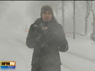 La neige prévue pour toute la journée