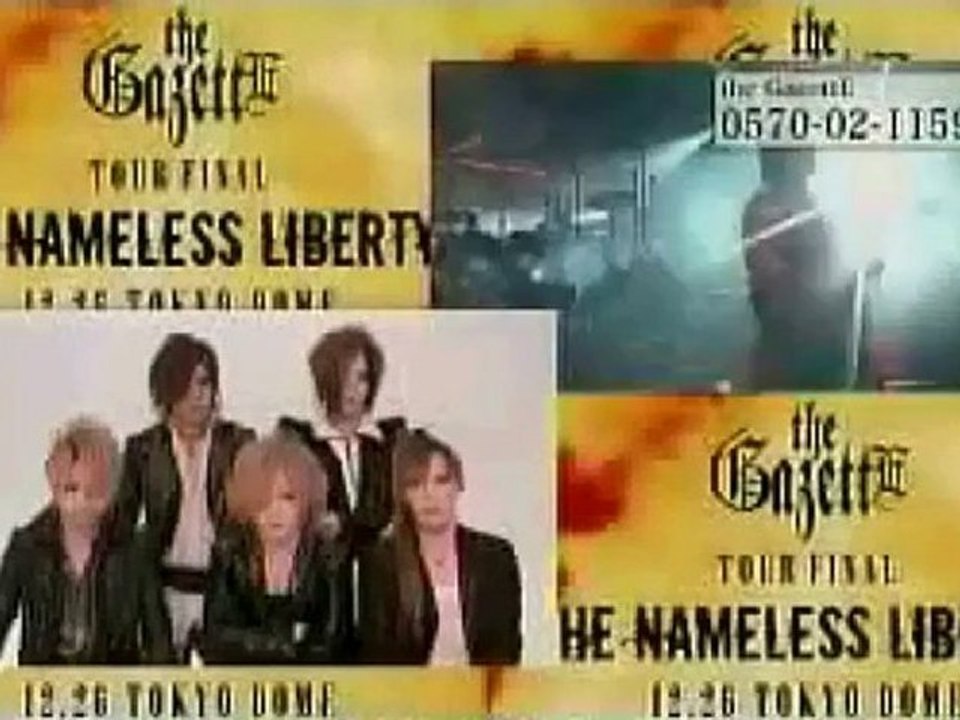 the GazettE - TV ASAHI Comment [18/12/2010]