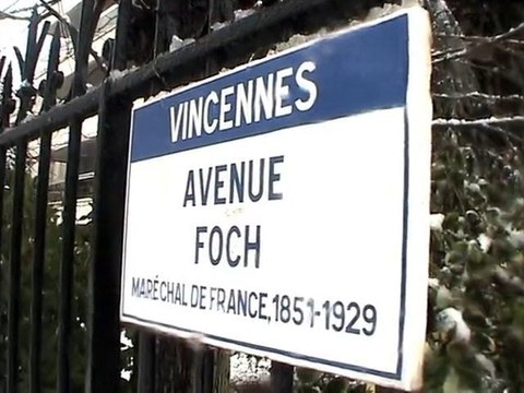 Vincennes sous la neige en quelques heures