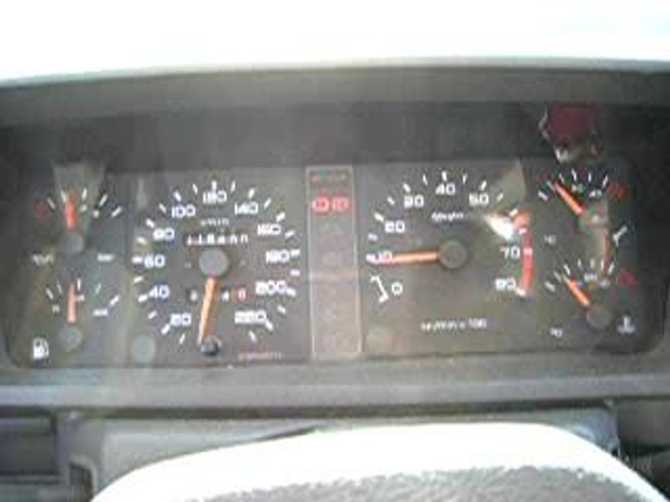 Accélération Peugeot 205 GTI 1.9 130