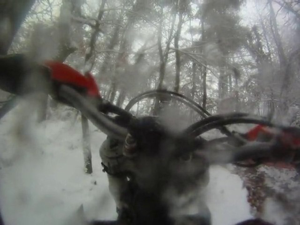 balade Rouen sous la neige