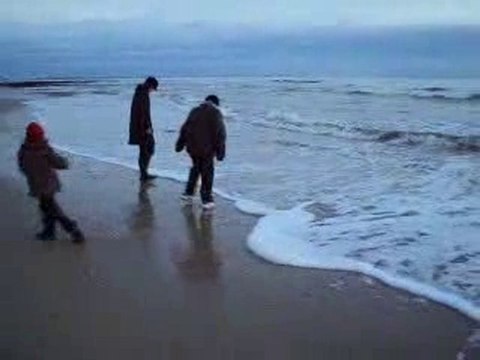 A la plage Fabien Marie Laura