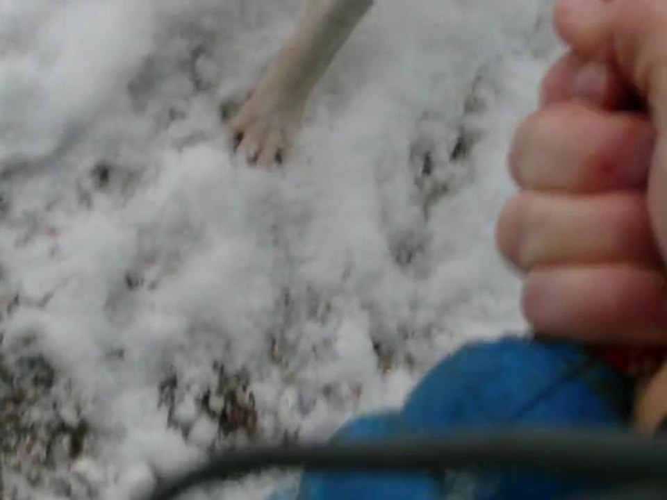 ahhh la neige......