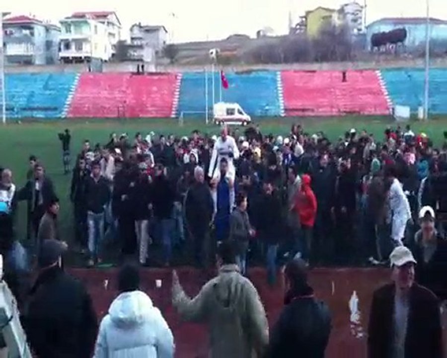 Silivrispor Galibiyet Sevinci