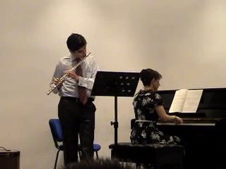 Bugra CANKIR played flute piece " Andante alla Siciliana"