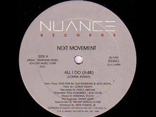 NEXT MOVEMENT- all i do