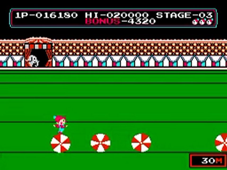 NES Circus Charlie in 03:24.35 by Randil