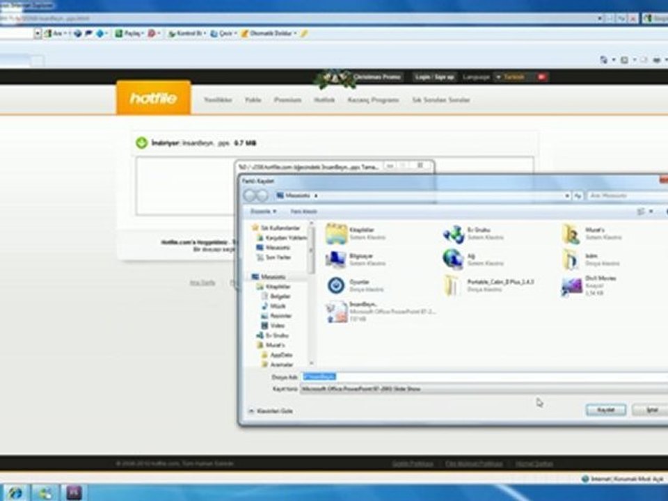 hotfile den dosya indirme