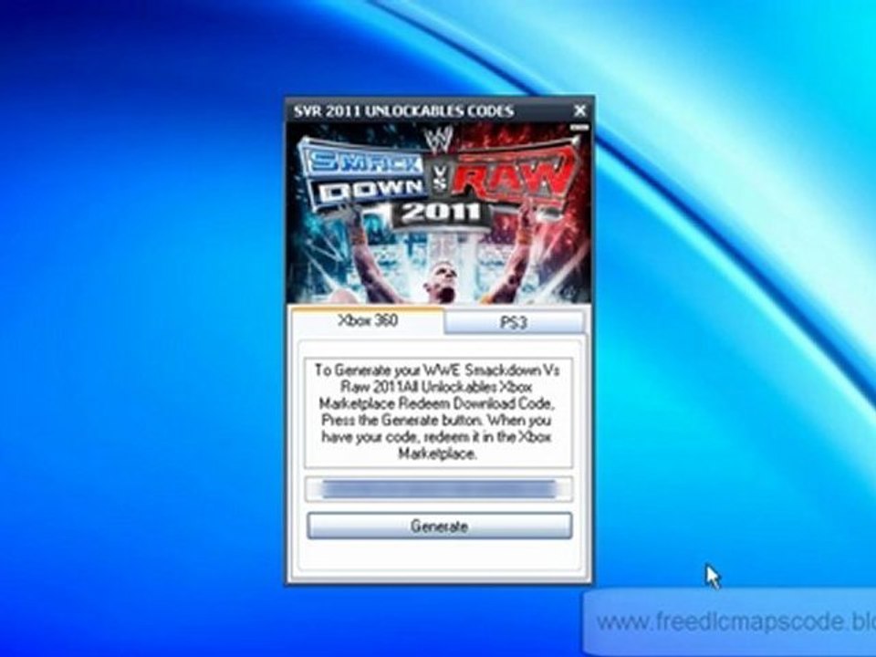 Smackdown vs. Raw 2011 - Nexus DLC Pack  Code PS3