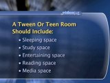 Organizing My Tween Or Teen's Room : How can I create spaces in my older child's room for the room's different purposes?