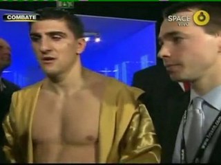 MARCO HUCK REPORTAJE POST FIGHT