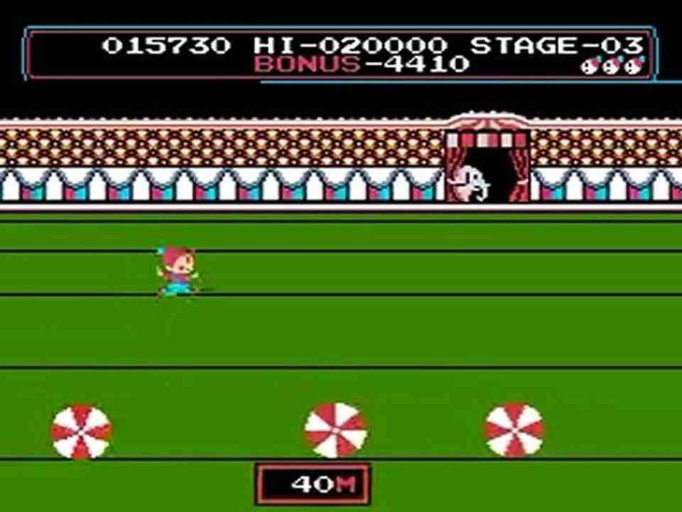 NES Circus Charlie in 03:30.08 by Walker Boh